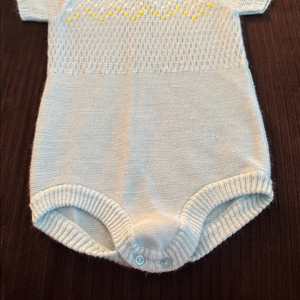 Vintage La Ovejita Knit Onesie Romper - Picture 3 of 6